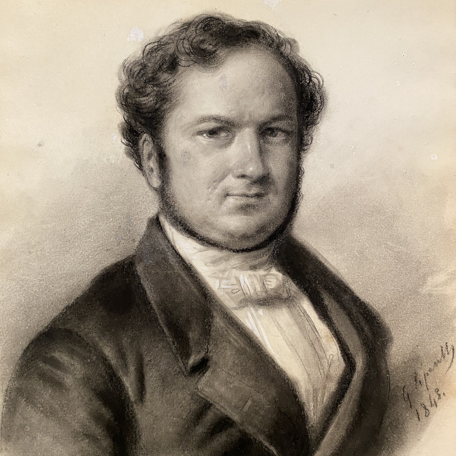retrato masculino siglo XIX